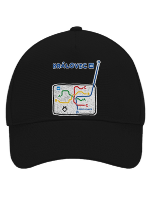 Metro Královec šiltovka baseballka Black