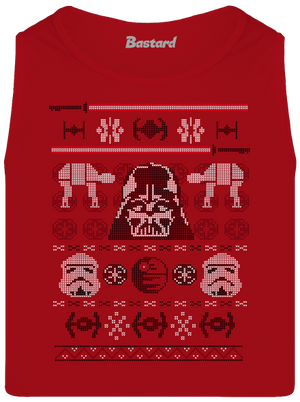 Vader na svetri pánske tielko Red