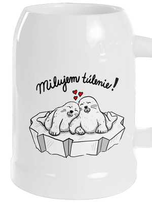 Milujem túlenie polliter White