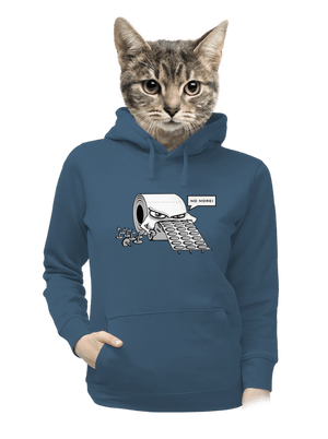 dámska mikina klokanka