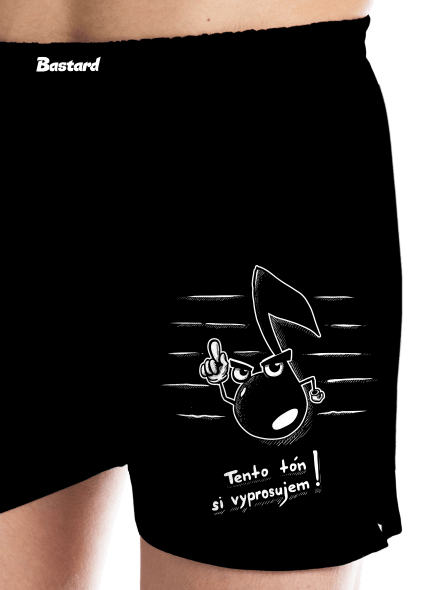 Tón pánske trenky Black