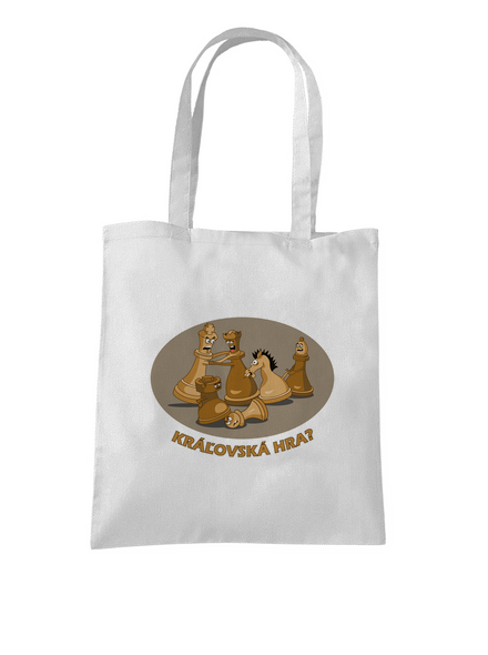 Kráľovská hra taška White