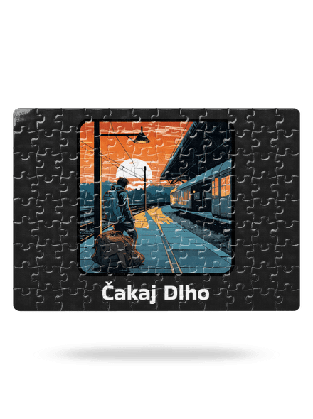 Čakaj dlho puzzle White