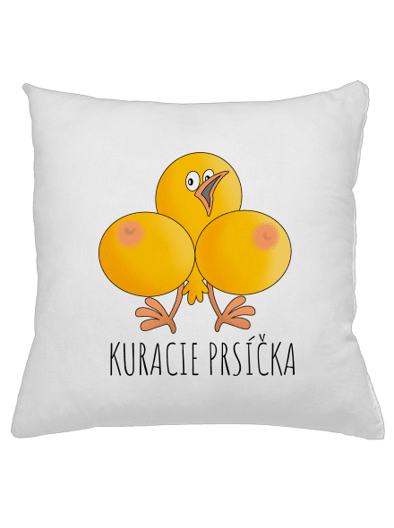 Kuracie prsíčka vankúš White