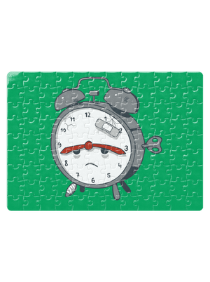 Budíček puzzle White