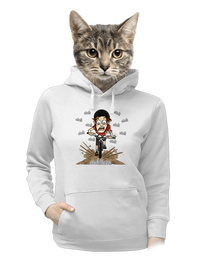 dámska mikina klokanka