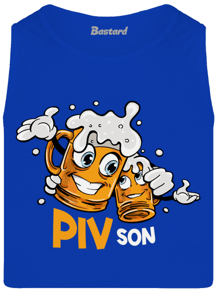 Pivson pánske tielko Royal Blue