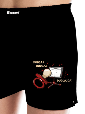 Dudlajdá pánske trenky Black