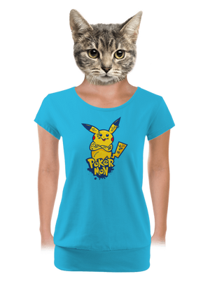 dámske tričko s lemom