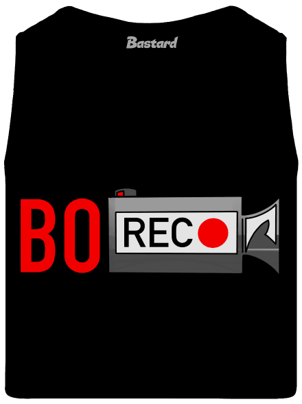 Borec pánske tielko Black