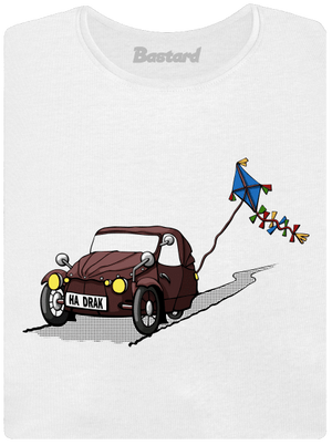 Hadrák dámske tričko prémium White