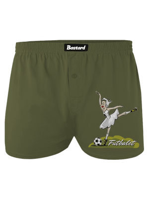 Futbalet pánske trenky Khaki