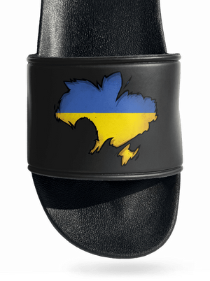 Ukrajina - Inside šľapky Black