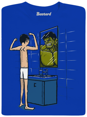 Hulk pánske dlhý rukáv Royal Blue