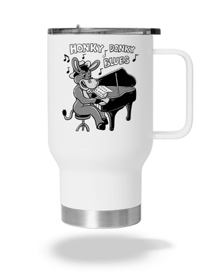 Honky donky blues termohrnček White