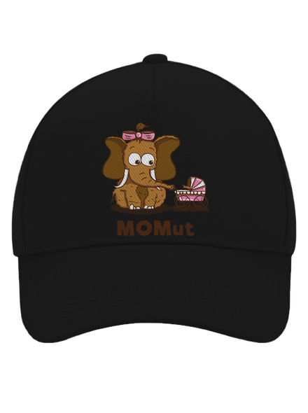 Momut šiltovka baseballka Black