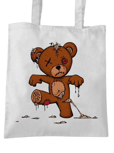 Zombie teddy taška White