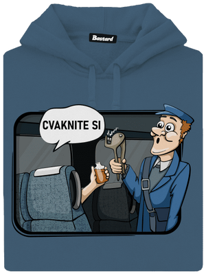 Cvaknite si dámska mikina klokanka Denim