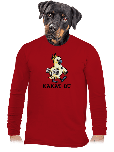 Kakat-du pánske dlhý rukáv Red