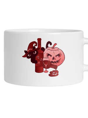 Hello, víno hrnček makronka White