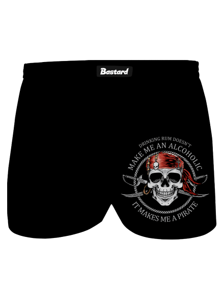 Pirát pánske trenky Black