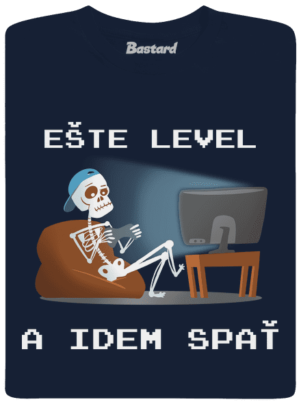 Ešte level pánske tričko Navy