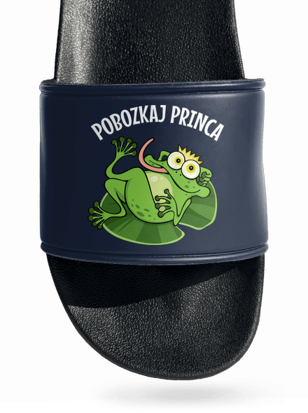Pobozkaj princeznú a princa šľapky Navy