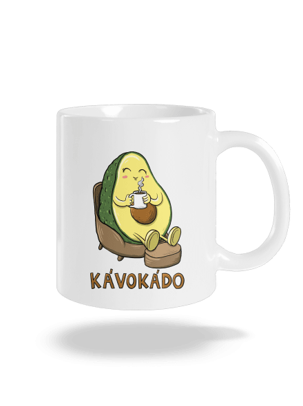 Kávokádo klasický hrnček White