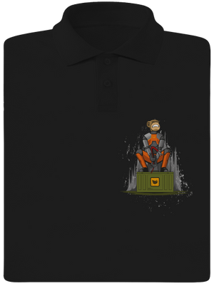 Ape-Life pánska polokošeľa Black