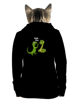 dámska mikina na zips