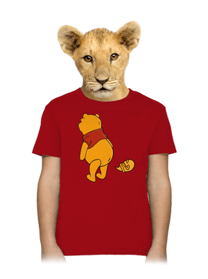 Ups detské tričko Red