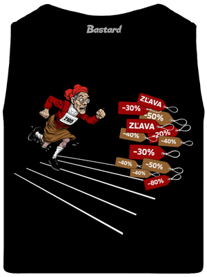 Zľavy! pánske tielko Black