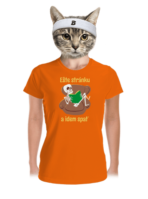 Ešte stránku dámske športové tričko Neon Orange