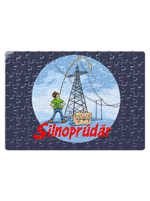 Silnoprúdár puzzle White