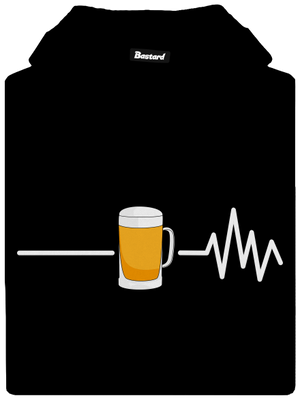 Beer help dámska mikina klokanka Black