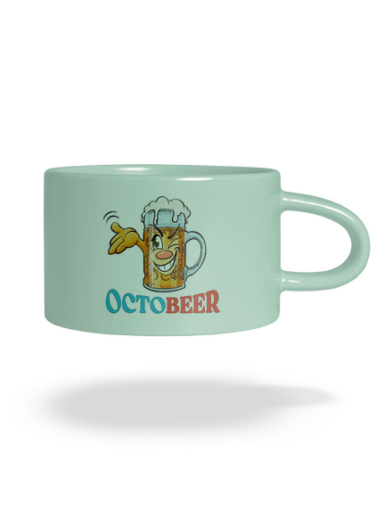 Octobeer hrnček makronka Mint Macaron