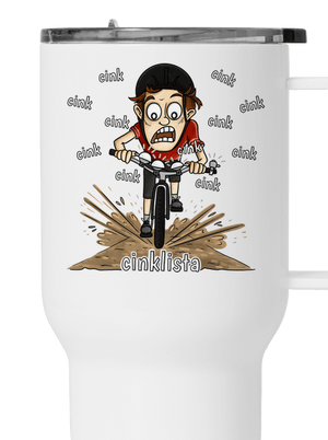 Cinklista termohrnček White