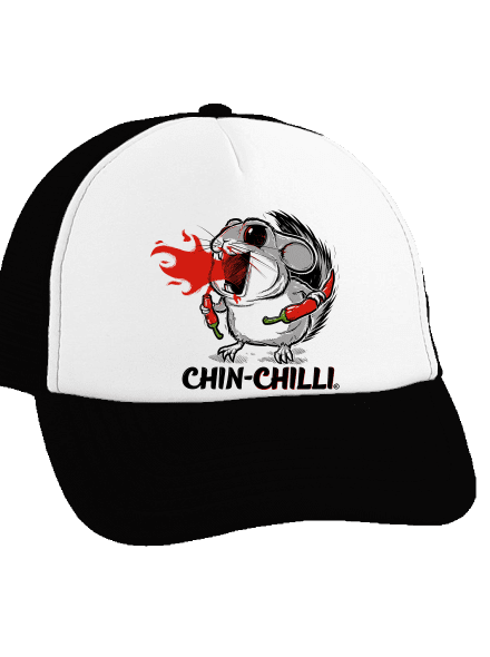 Chinchilli šiltovka truckerka Black cap