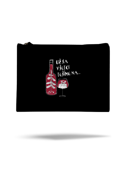 Vianoce vo víne taštička Black