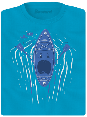 Ahhhh! dámske športové tričko Blue Atol