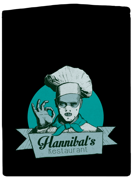 U Hannibala pánska mikina na zips Black