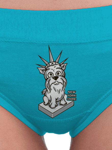 New Yorkshire dámske nohavičky Turquoise