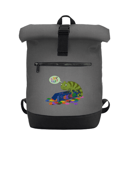Zmätený chameleón batoh Grey Marl