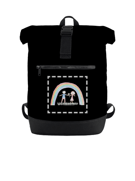 Detské kresby - Nahraj vlastnú batoh Black