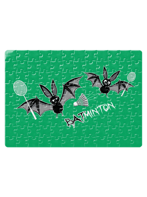 Batminton puzzle White