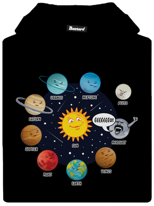 Mercury detská mikina klokanka Black