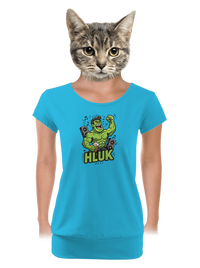 dámske tričko s lemom