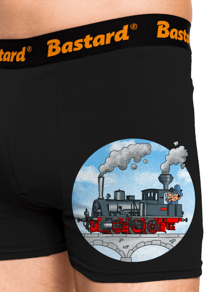 Dym z komína boxerky Black