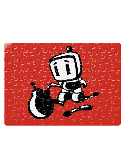 Bomberman puzzle White