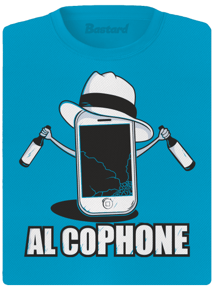 Al Cophone dámske športové tričko Blue Atol